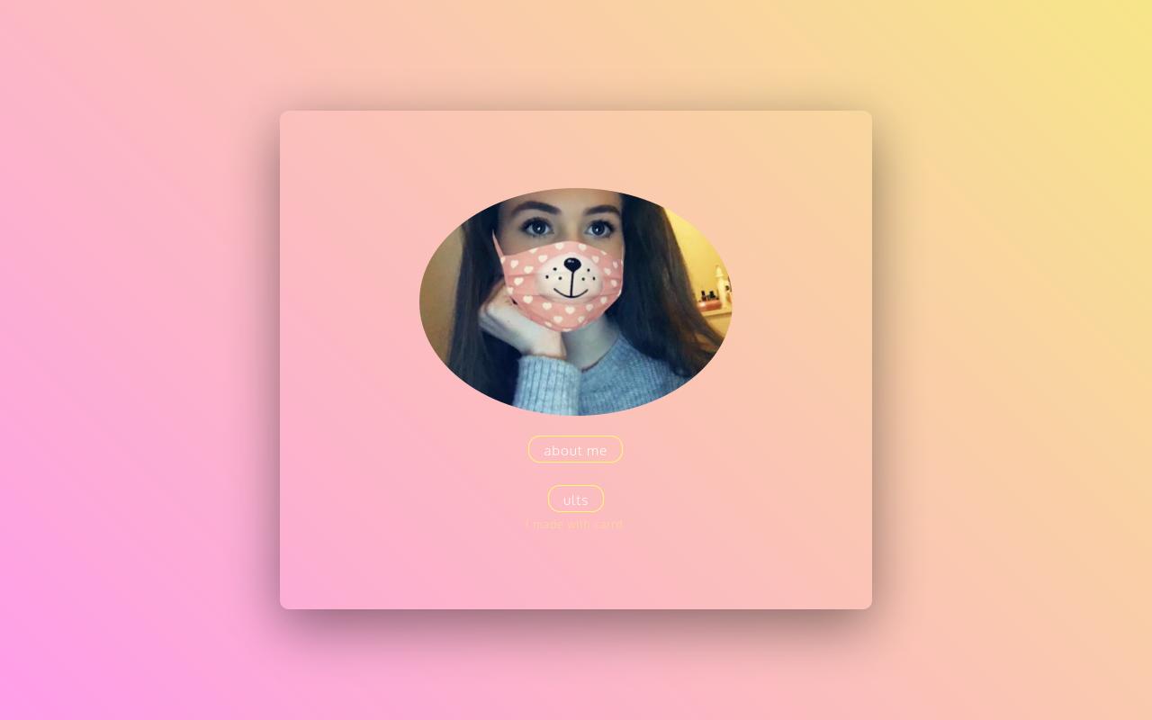 Carrd profile picture for @sophie